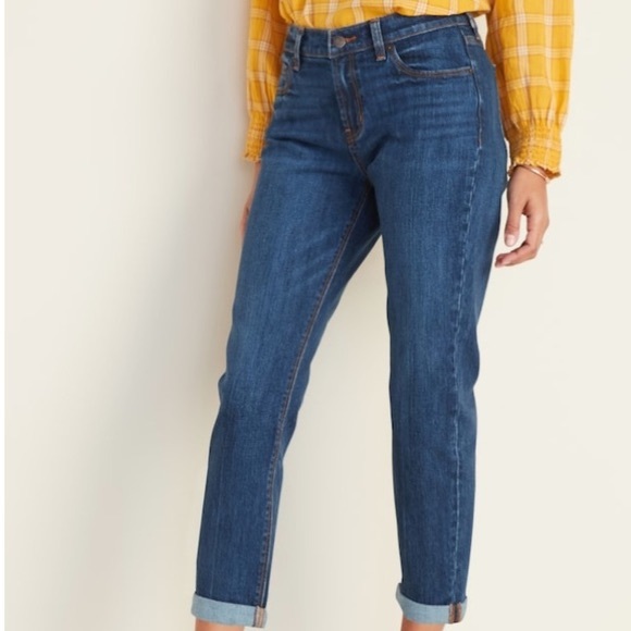 Old Navy Denim - Old Navy Boyfriend Straight Medium Wash Jeans 2